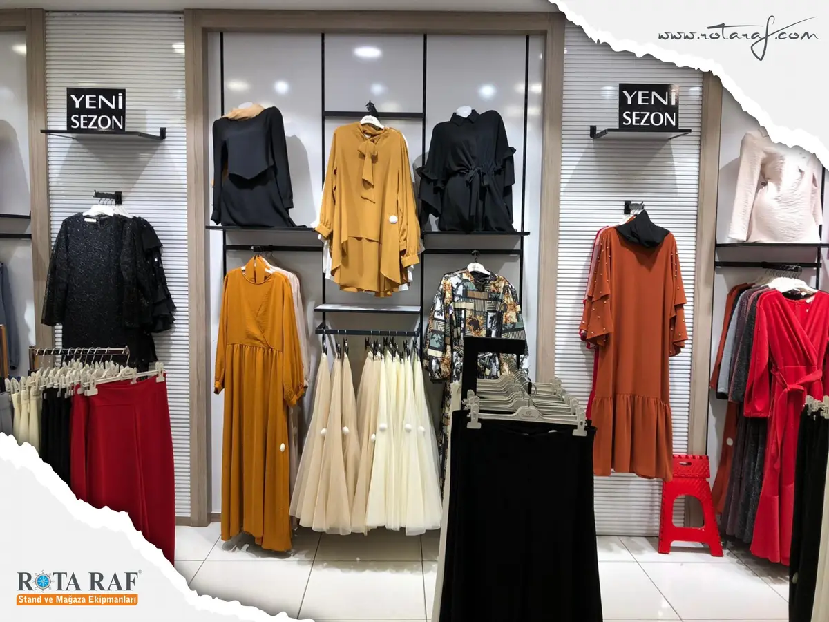 Butik rafları
