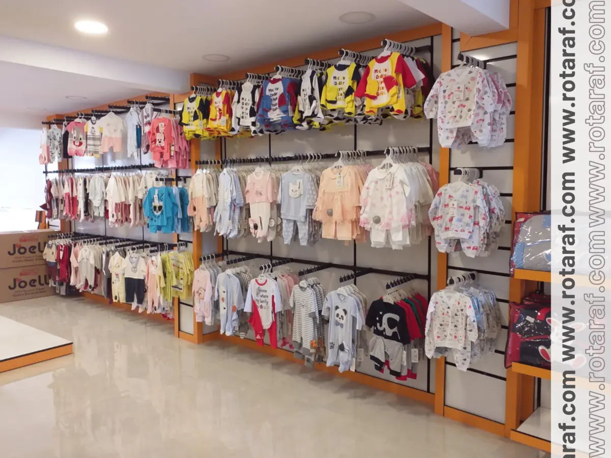 Vitrin raf askı sistemleri