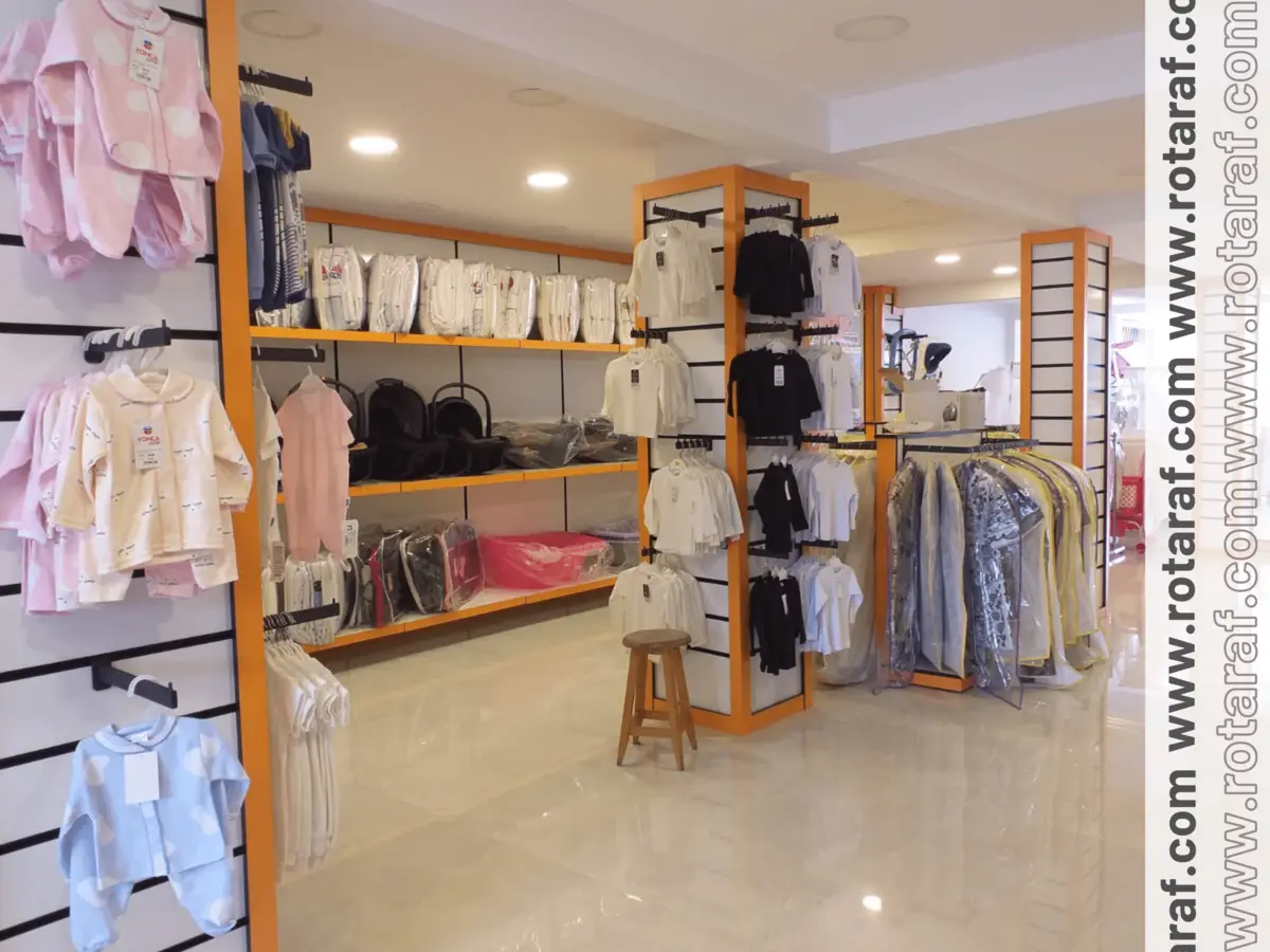 Vitrin raf askı sistemleri