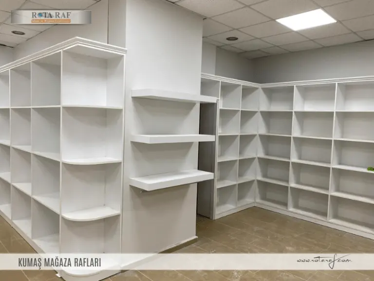 Kumaş Mağaza Rafları