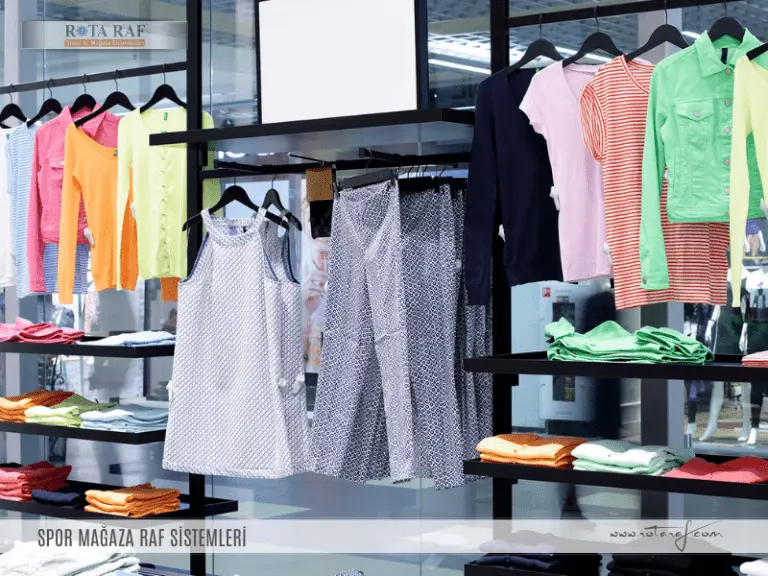 Spor mağaza raf sistemleri