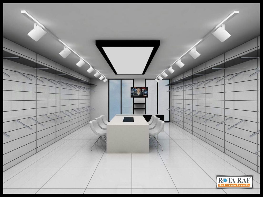 Tekstil Showroom Rafları 15