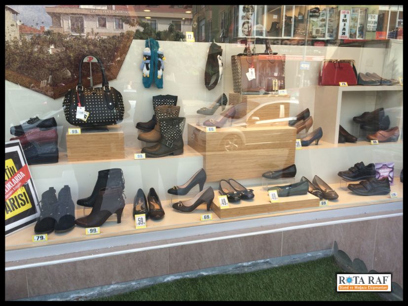 Vitrin Raf ve Askı Tasarımı 17