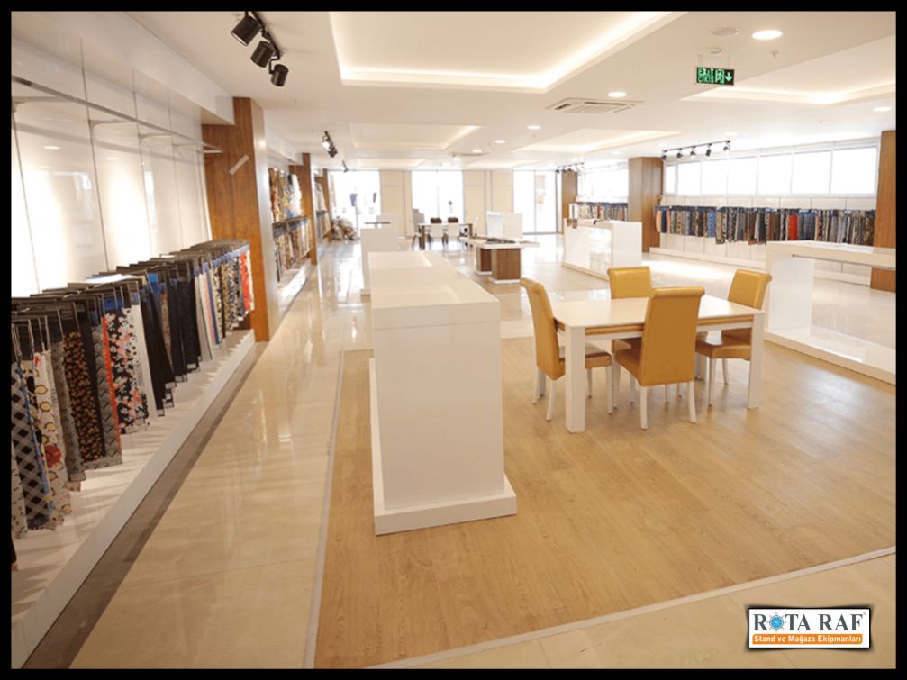 Tekstil Showroom Rafları 4
