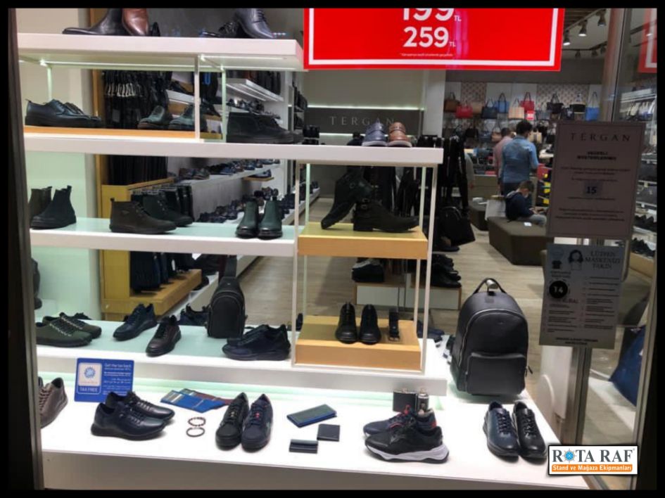 Ayakkabı Mağaza Rafları 60