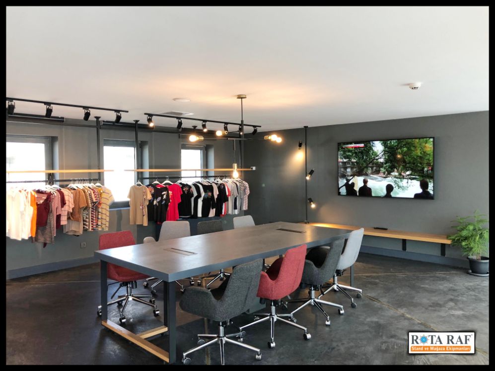 Tekstil Showroom Rafları 8