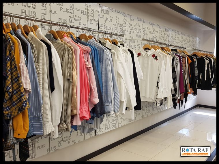 Tekstil Showroom Rafları 9
