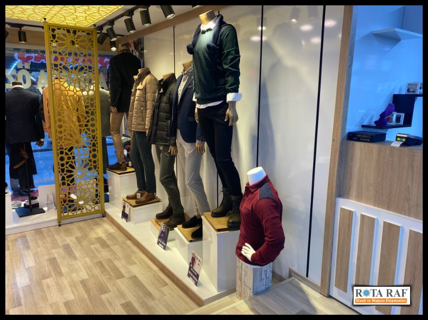 Vitrin Raf ve Askı Tasarımı 9