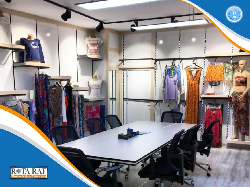 Tekstil Showroom Rafları 1