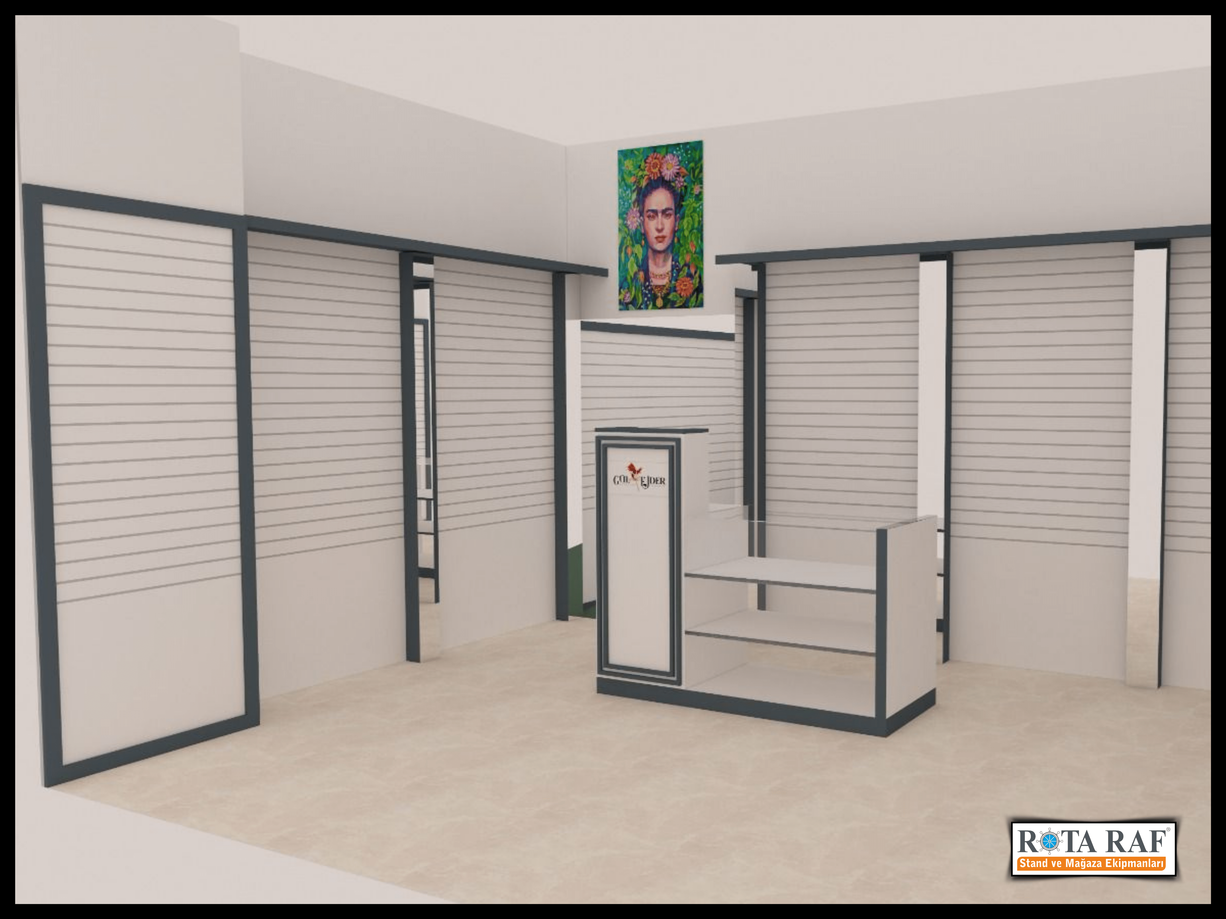 Kanallı Pano Raf Sistemleri 51