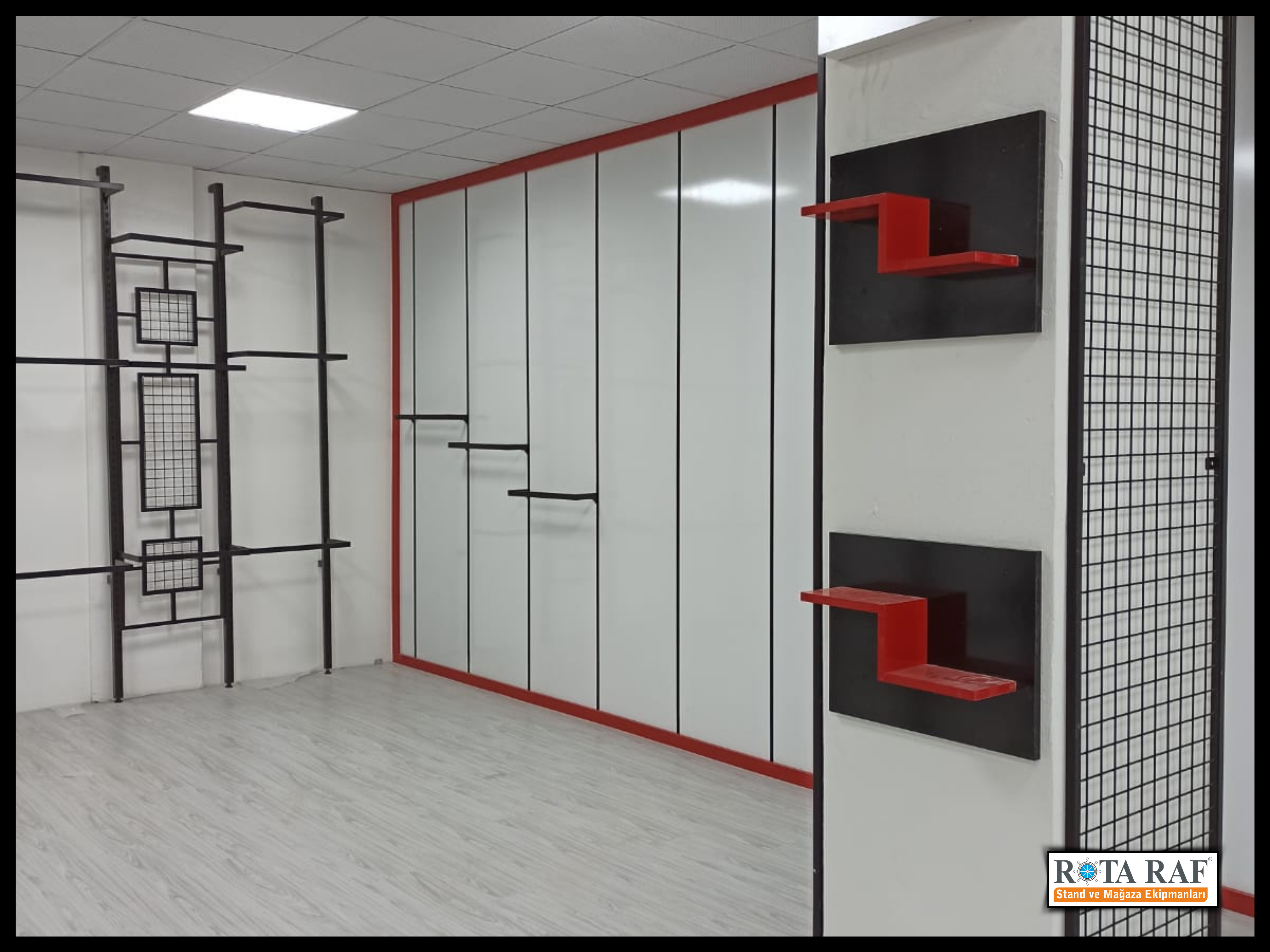 Tekstil Showroom Rafları 41
